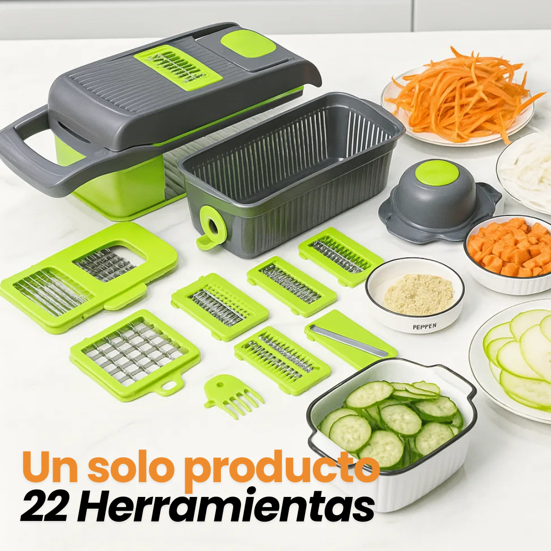 Cortador Multifuncional 22 en 1 + Regalo COMPLETAMENTE GRATIS