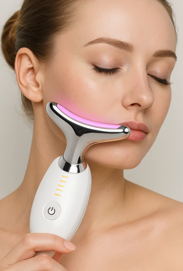 Masajeador y Reductor Facial + Guía paso a paso de masajes totalmente GRATIS