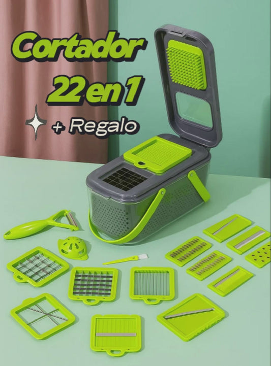 Cortador Multifuncional 22 en 1 + Regalo COMPLETAMENTE GRATIS